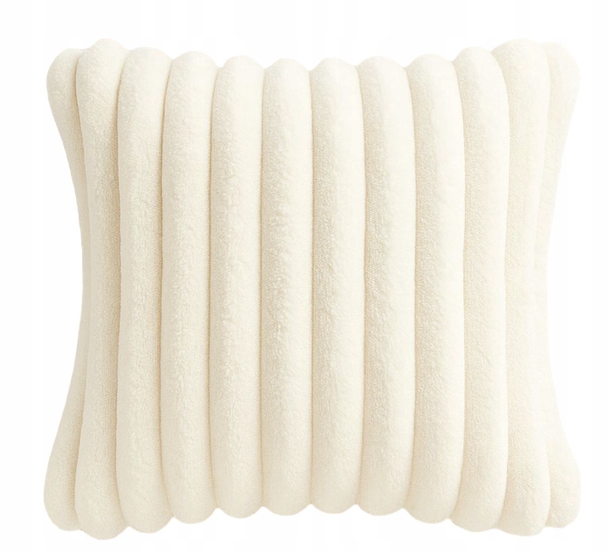 MMO-EURO Martyna Opiełka Premium Corduroy Velvet Kussenhoes 60x50 cm - Crème Vanilla