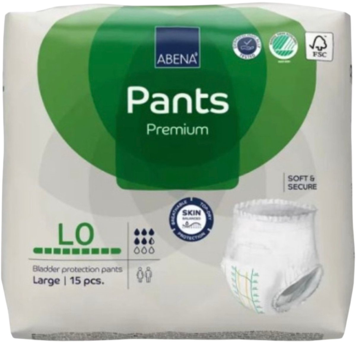 Abena Pants Premium LO Large - 15 stuks