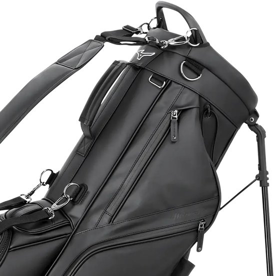 Mizuno Pro standbag - Golftas - Draagtas - Zwart van Mizuno — afbeelding 5