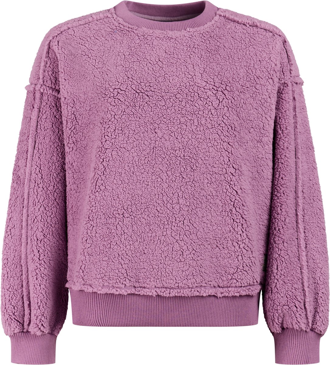 Protest PRTAidan Sweater Dames Relaxed fit Fleece Valerianlilac