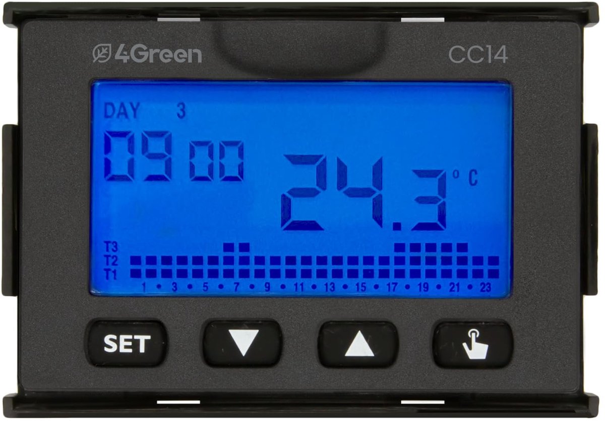 Elzusha - Digitale Inbouwthermostaat met Weekprogrammering