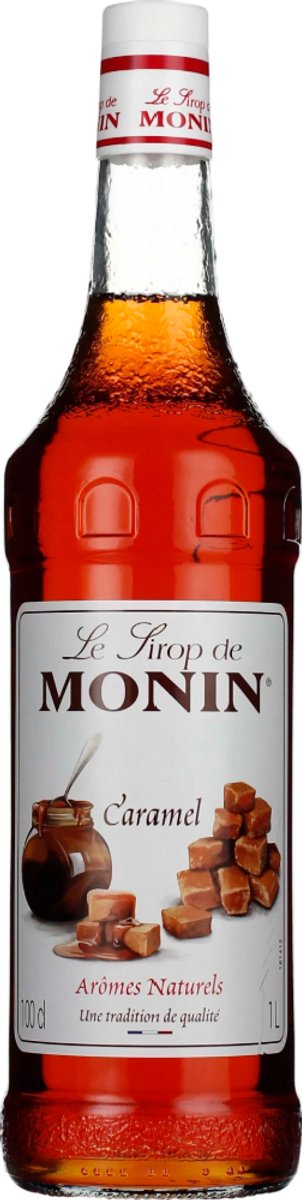 Monin Caramel Karamel 1 Liter Fles Koffie Siroop XL FLES
