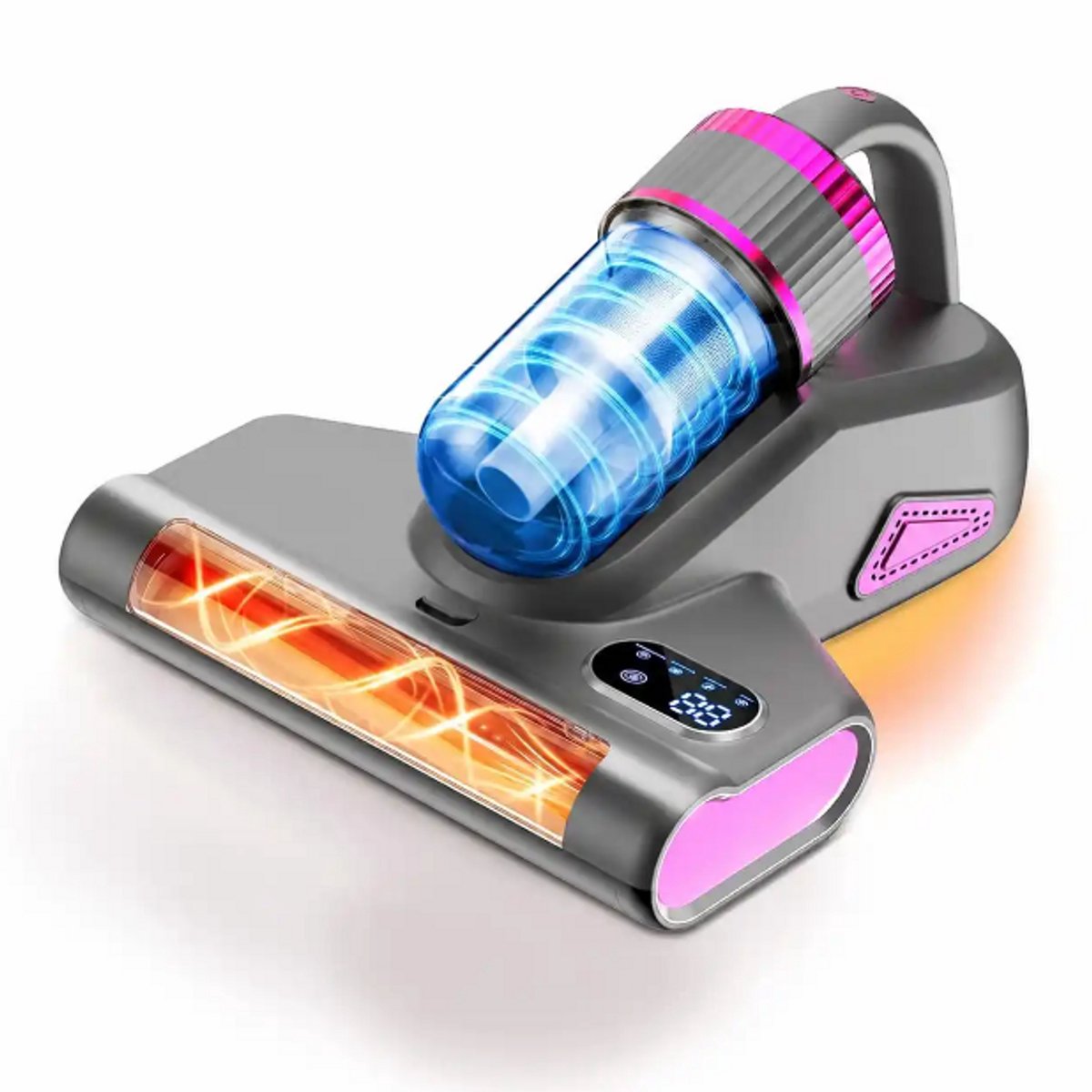 Matrassenreiniger – 9 kPa Krachtige Zuigkracht – UV-C Licht & 40°C Warme Lucht – Verwijdert Huisstofmijt, Allergenen en Stof