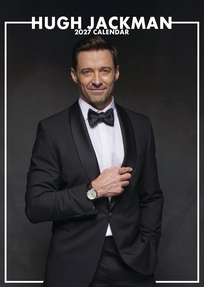 Hugh Jackman A3 Kalender 2027