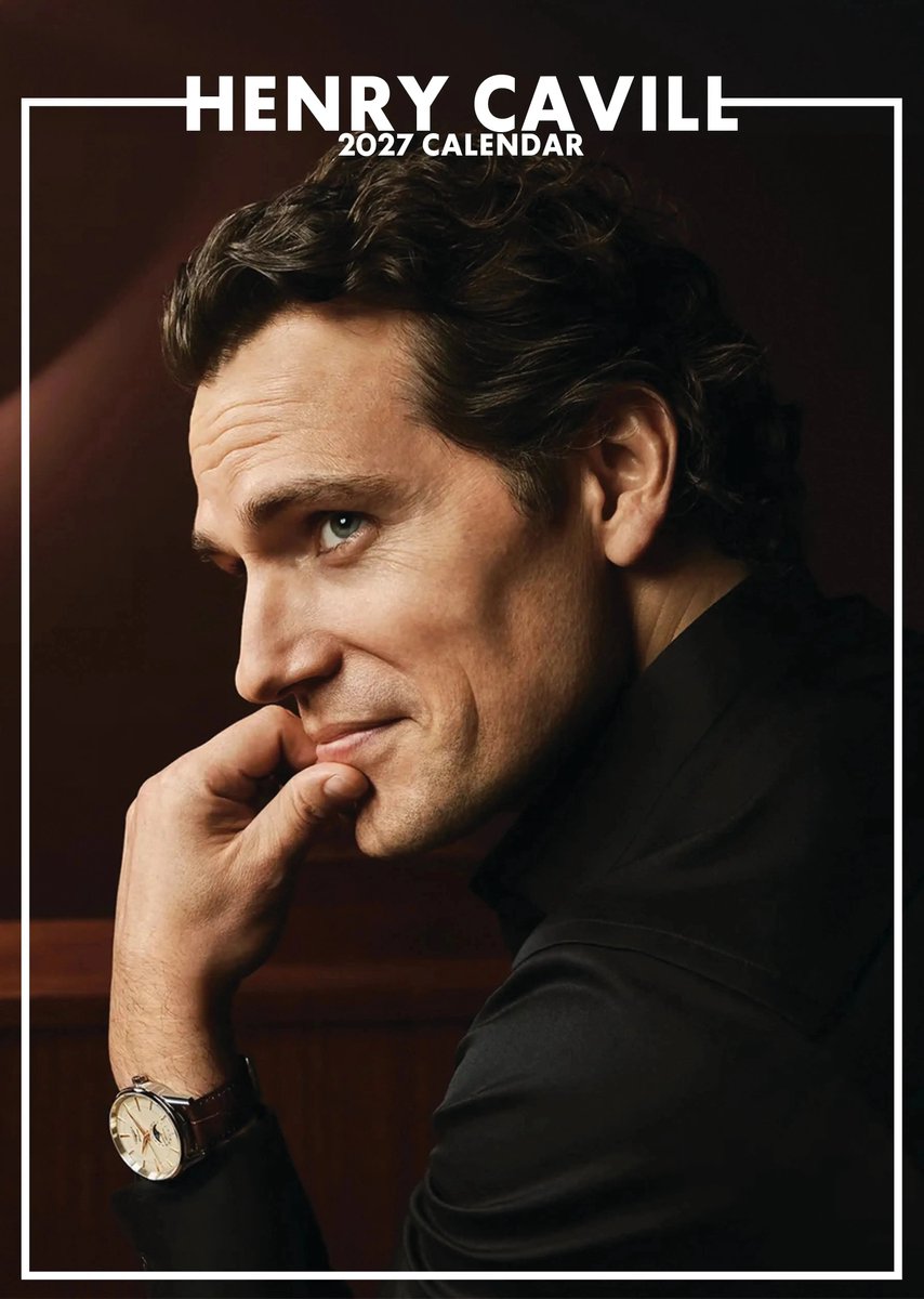 Henry Cavill A3 Kalender 2027