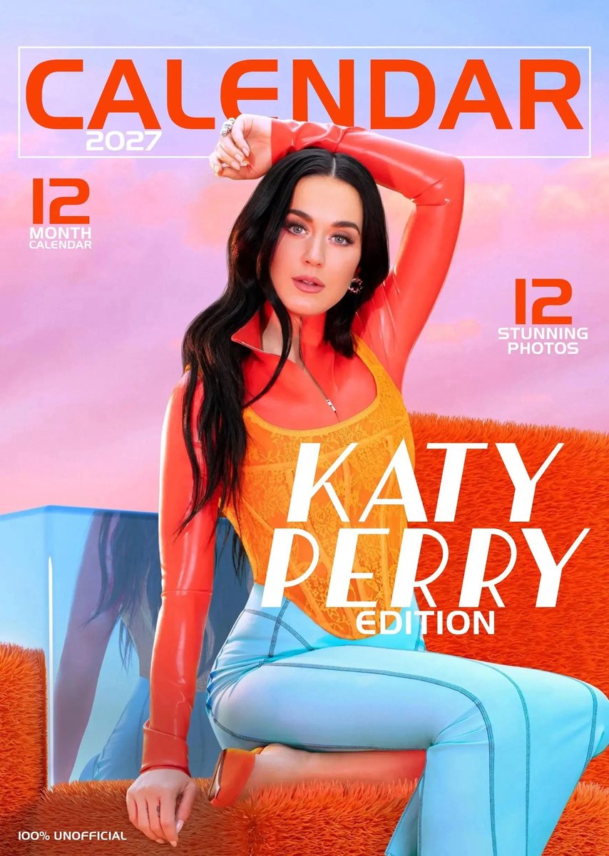 Katy Perry A3 Kalender 2027