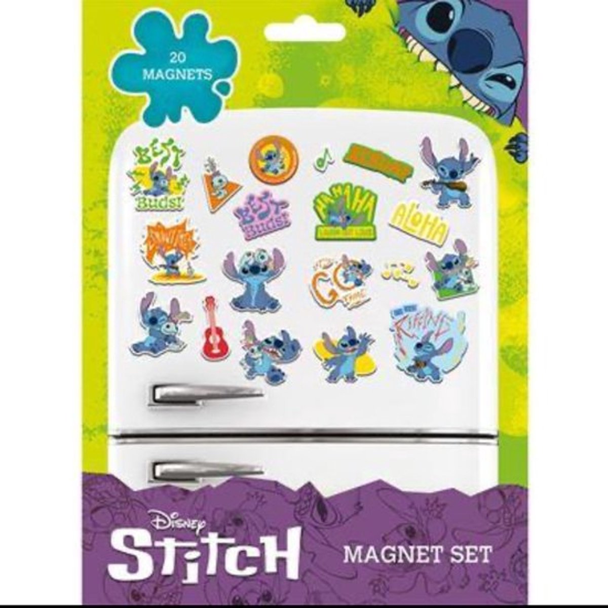 Stitch Magneet set (20 stuks)
