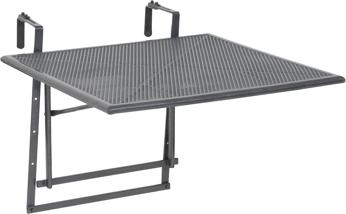 Balkontafel Hangend - Inklapbaar - Weerbestendig - 60 x 40 cm