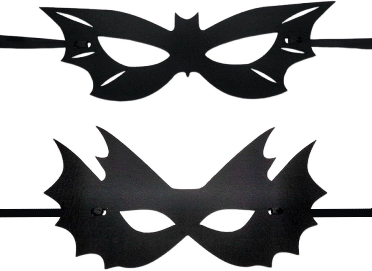 Elzusha - Set van 2 Bat Masks voor Cosplay