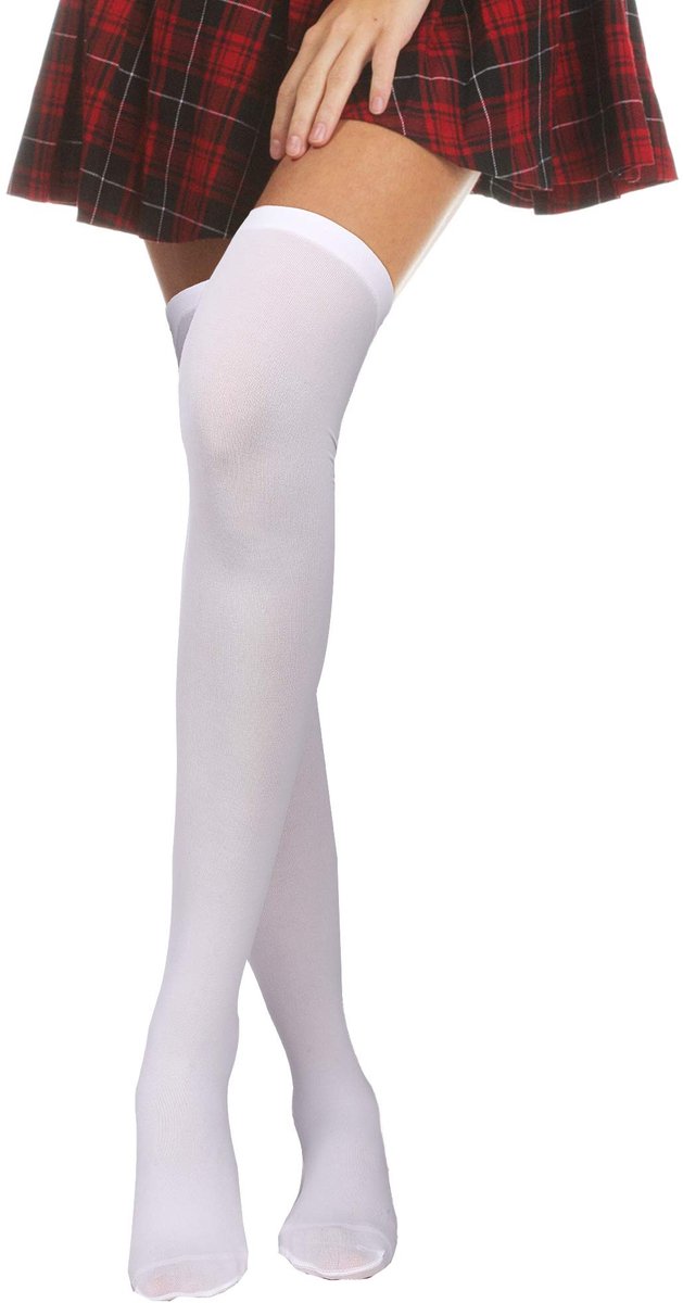 Elzusha - Set van 4 Zijden Thigh High Kousen voor Dames