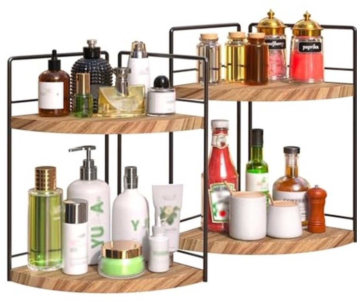 Multifunctionele make-uporganizer - Staand rek voor badkamer en bureau
