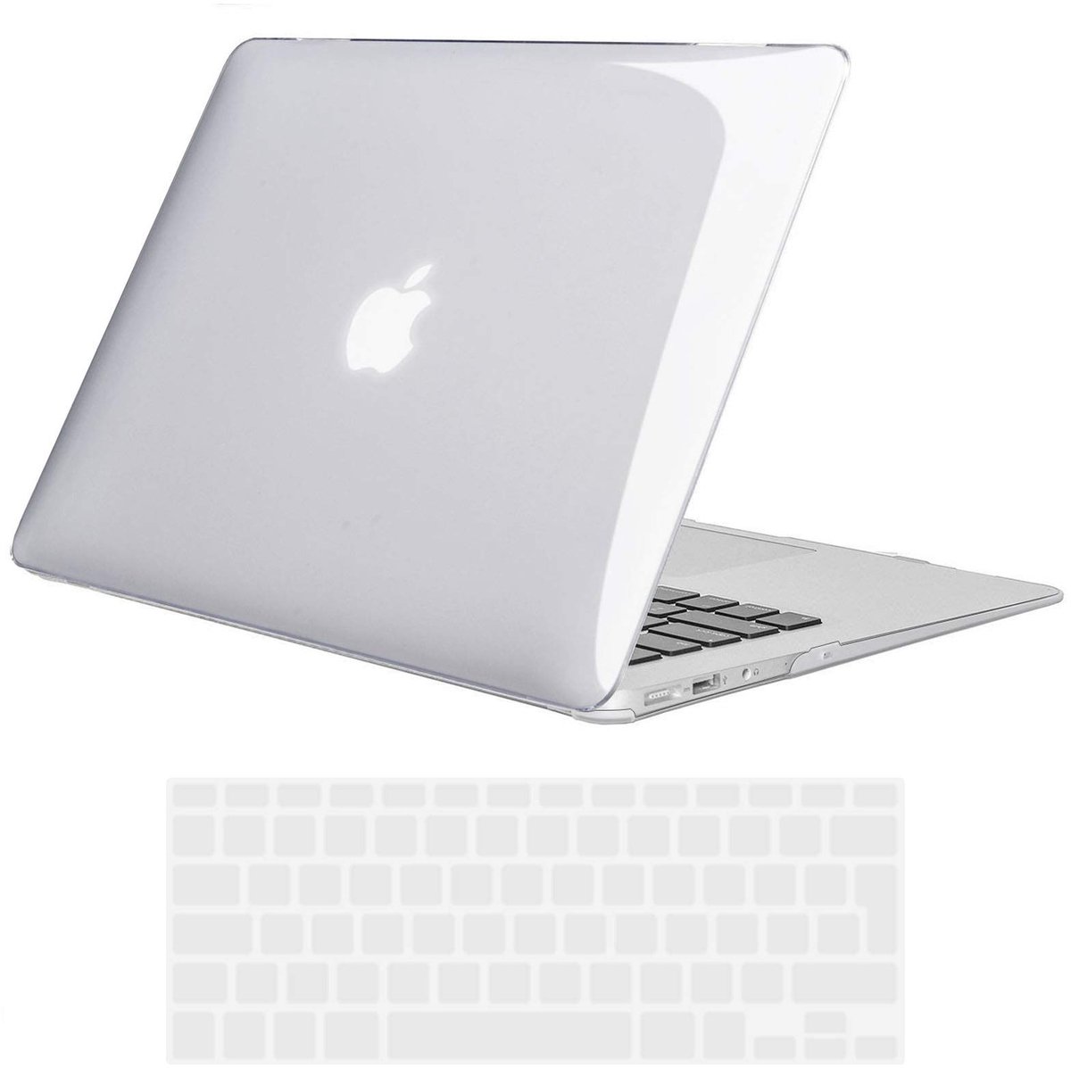 Elzusha - Hoes voor MacBook Air 13 inch 2010-2017 - Helder Transparant