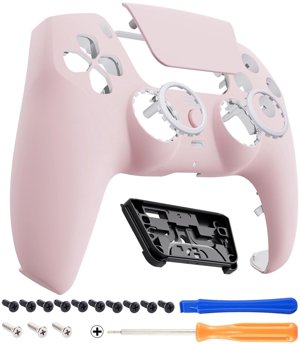 Elzusha - Vervangende Behuizing voor PS5 Controller in Roze