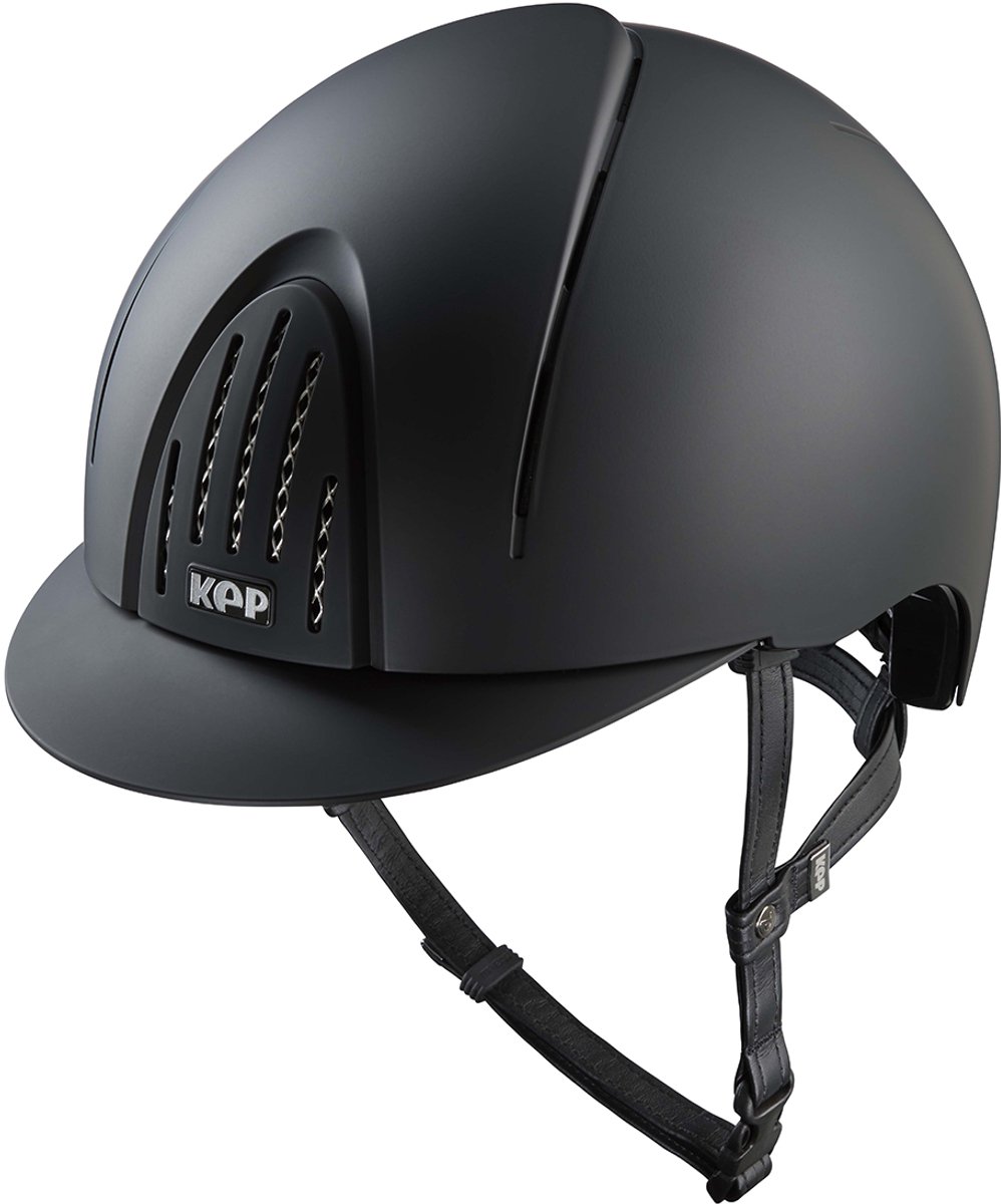 Kep Italia Paardrijcap Kep Italia Smart Nova Textile Zwart
