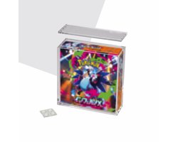 Acrythic Japanse Boosterbox Acryl Case - Geschikt Voor Pokemon Japanese BB - 99% UV Protectie - Sterke Magneetsluiting - Transparante TCG Beschermbox