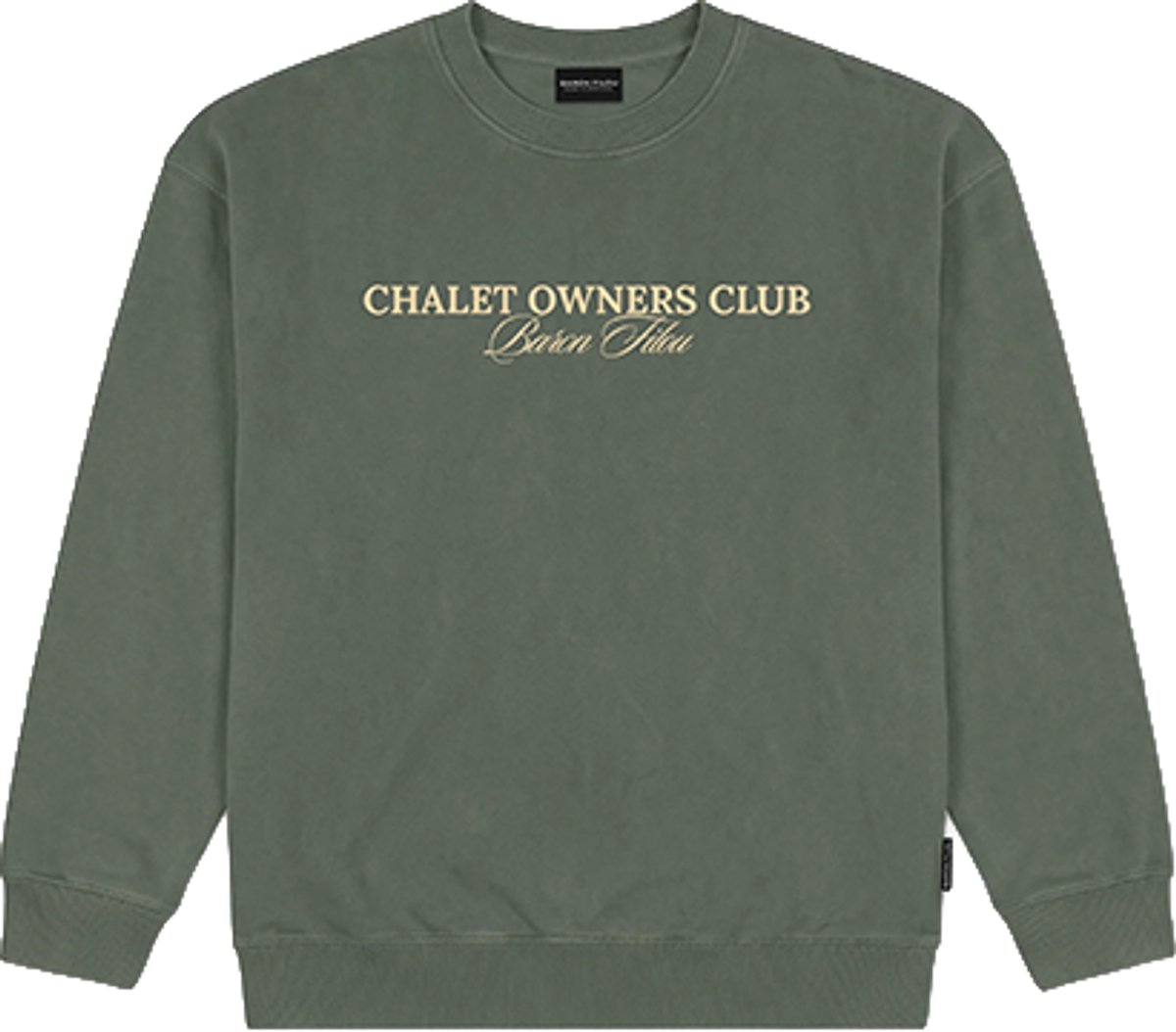 Baron Filou Oversized Backprint Pullover (Bottle)