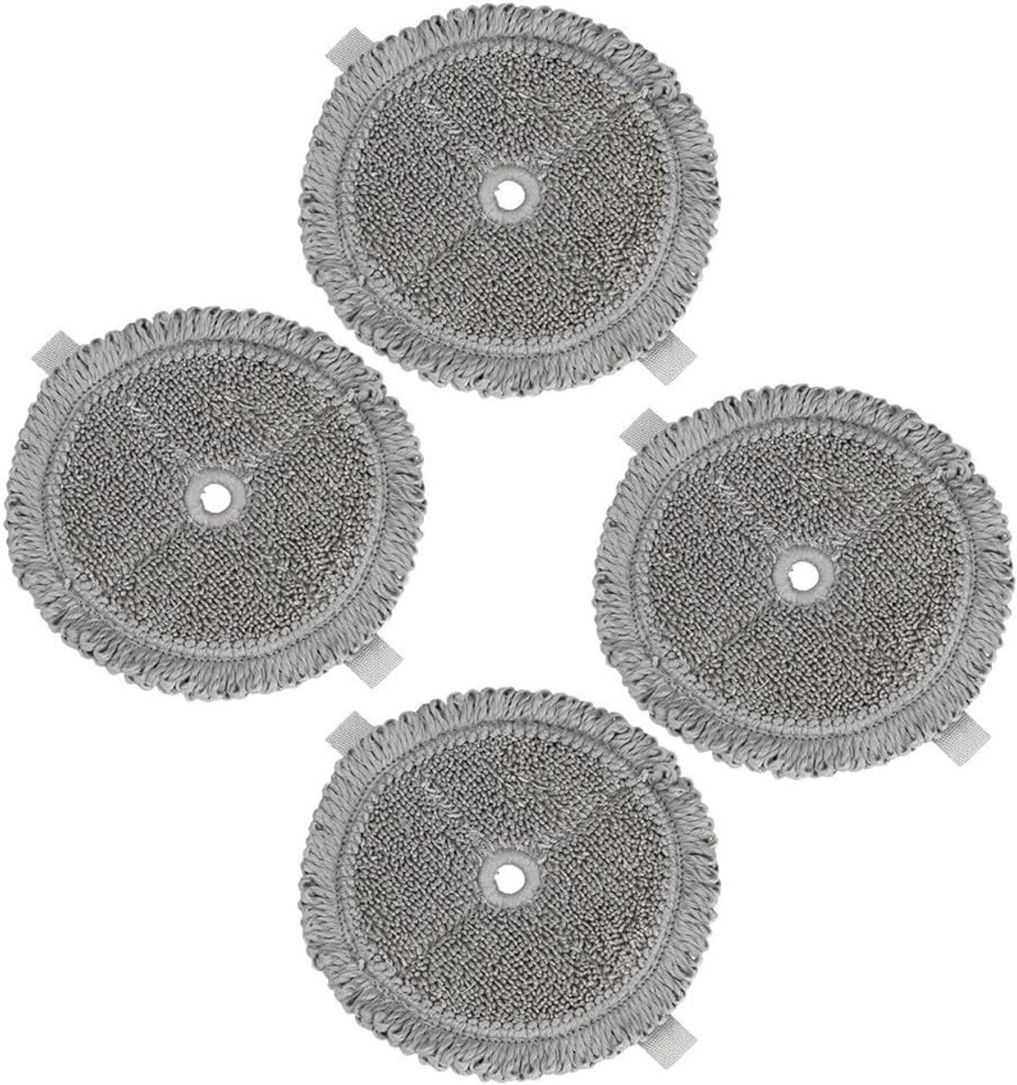 Herbruikbare Microvezel Mop Pads voor Hardvloeren - Geschikt voor Bosch BCS71HYG1 en BCS712HYG5 - 4 Stuks Reinigingsdoeken