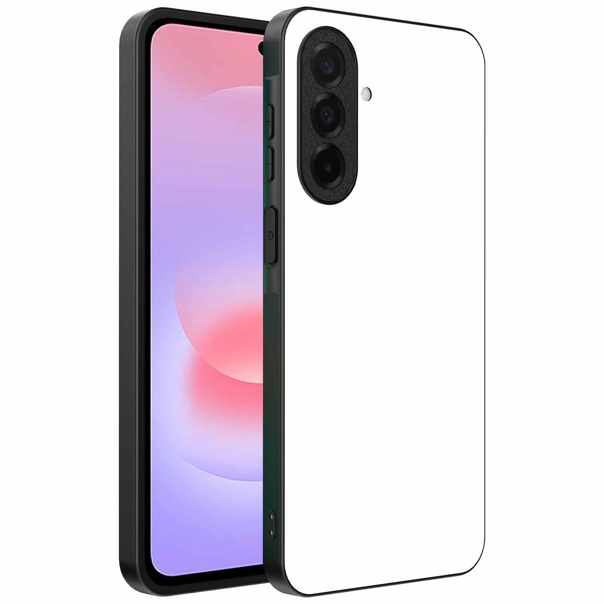 Smartphonica Geschikt voor Samsung Galaxy A37 Sublimatie Hoesje TPU – Geschikt Voor Sublimatiedruk Warmtepers – Doe Het Zelf Case Met Eigen Foto Of Opdruk geschikt voor Samsung Galaxy A37