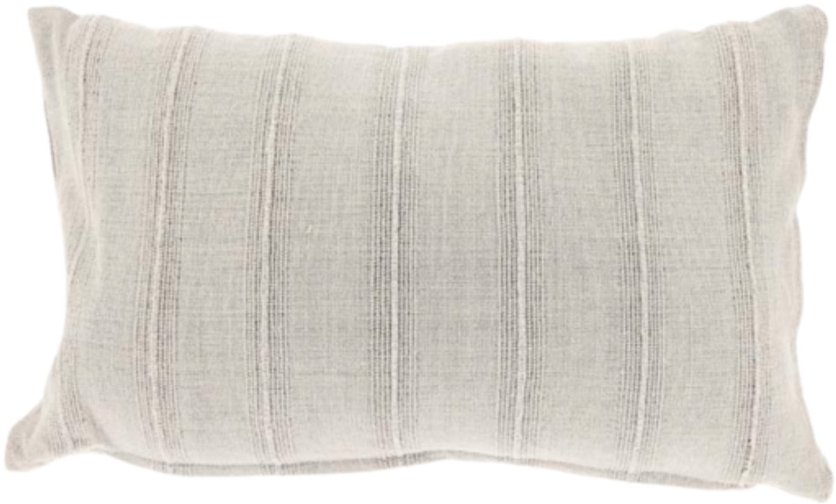 Unique Living kussen Nayla chateau grey 30 x 50 cm grijs