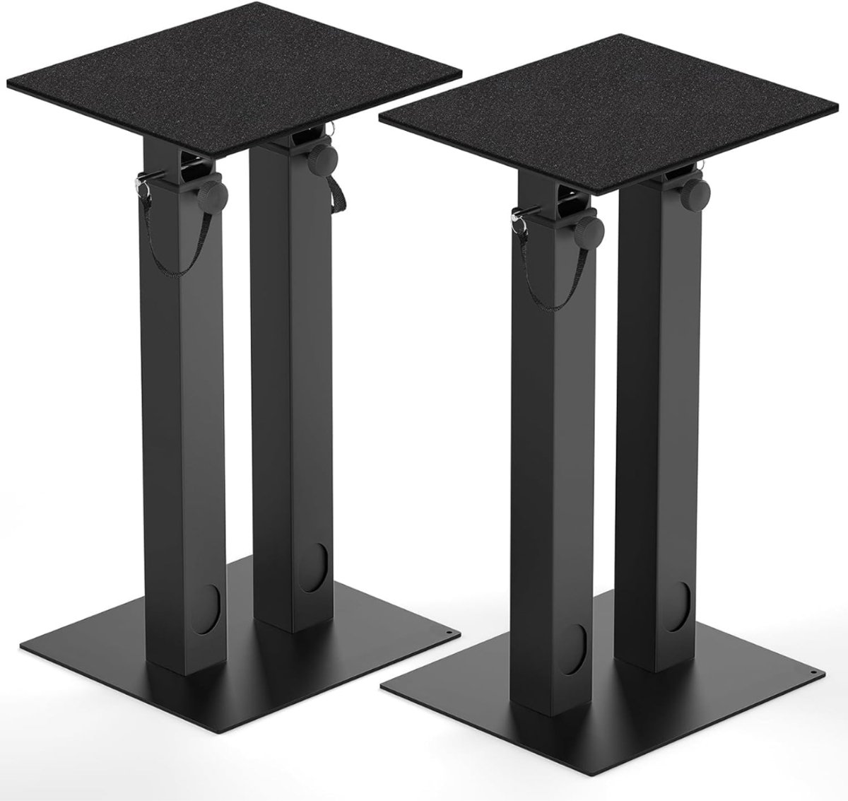 VH Supplies® Luidspreker Standaard - Speaker Standaard - Speaker Statief - 2 Stuks - Hoogteverstelbaar - 10kg Belastbaar