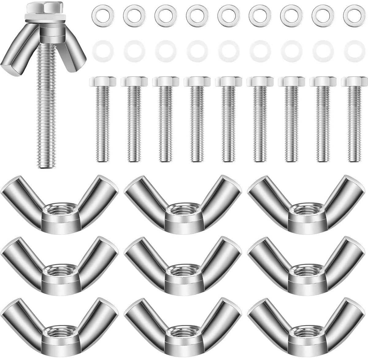 moeren set (M6, 30)