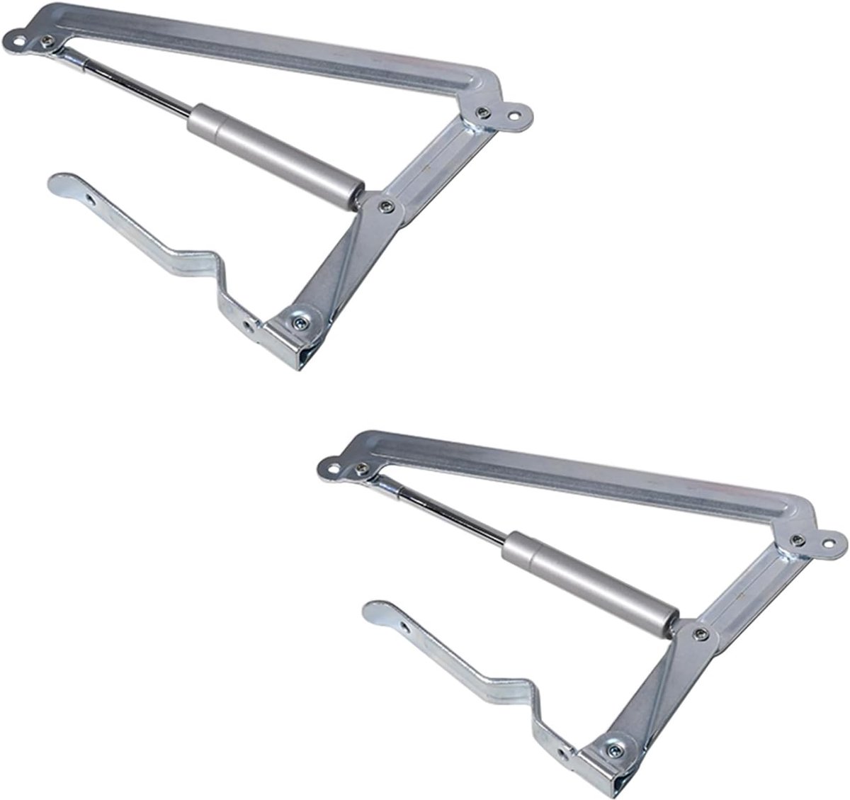2x gasdrukveer voor vuilnisbak Store It Out Gasdrukveer Hydraulische zuiger gasdrukveer Compatibel met Keter Store It Out Midi Nova 880L vuilnisbak W26P Scharnier