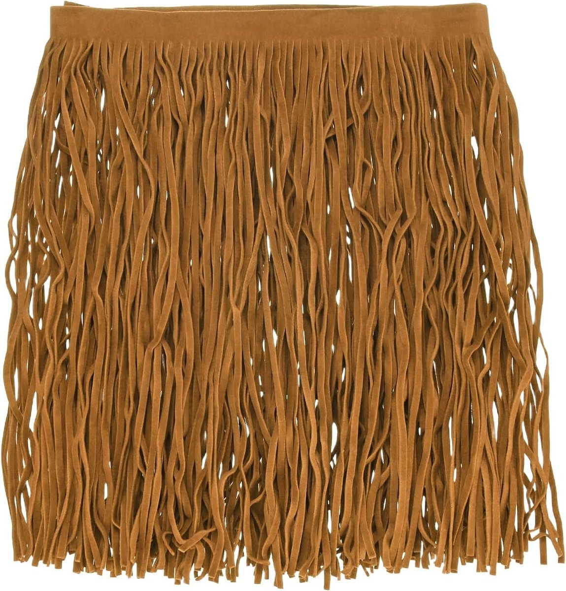 METERXITY PU Lederen Franje Trim, 1 Yard 9.8 Inch Camel Dubbelzijdig Suede Kwastje Naaien Trim voor DIY Ambacht/Naaien Jurk Kostuum/Tassen Schoen Decoratie, Franje Kwastje