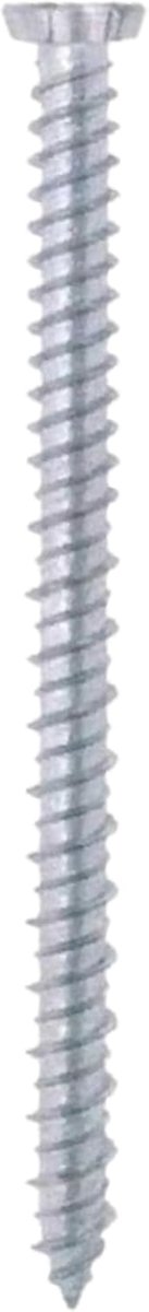 Set van 100 directe verankeringsschroeven voor beton, wandschroeven zonder pluggen, torx-aandrijving, turbout voor beton, TPS verzonken kop, 7,5 x 90 mm