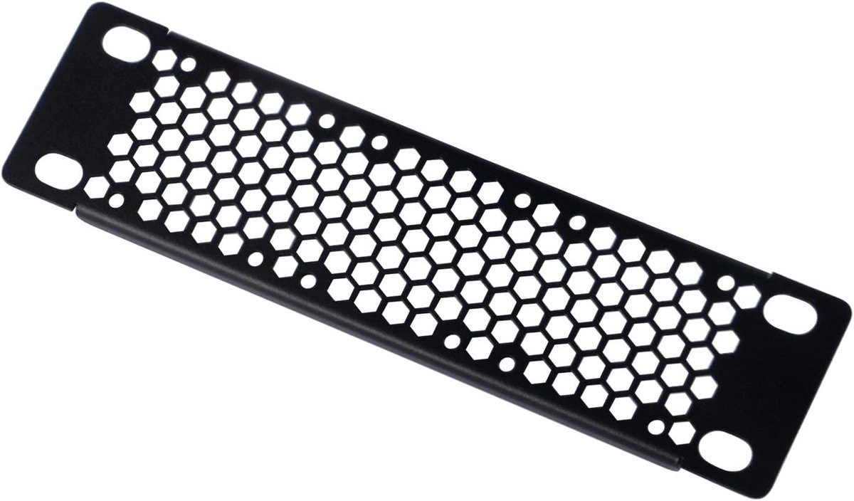 7 "1U geventileerd leeg paneel metalen rackmontage voor DeskPi RackMate TT serverkast (1)
