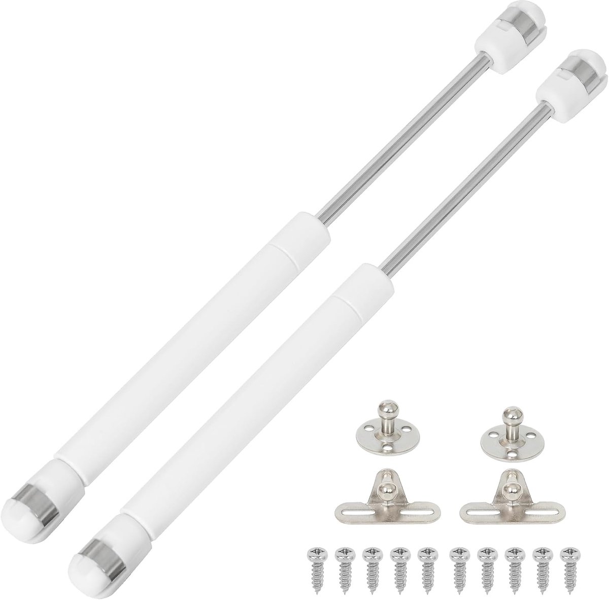 Scharnieren Lift Up Lente Flap Wit Gas Stut Ondersteuning Stay Bar Keuken Kast Doos 150N Druk