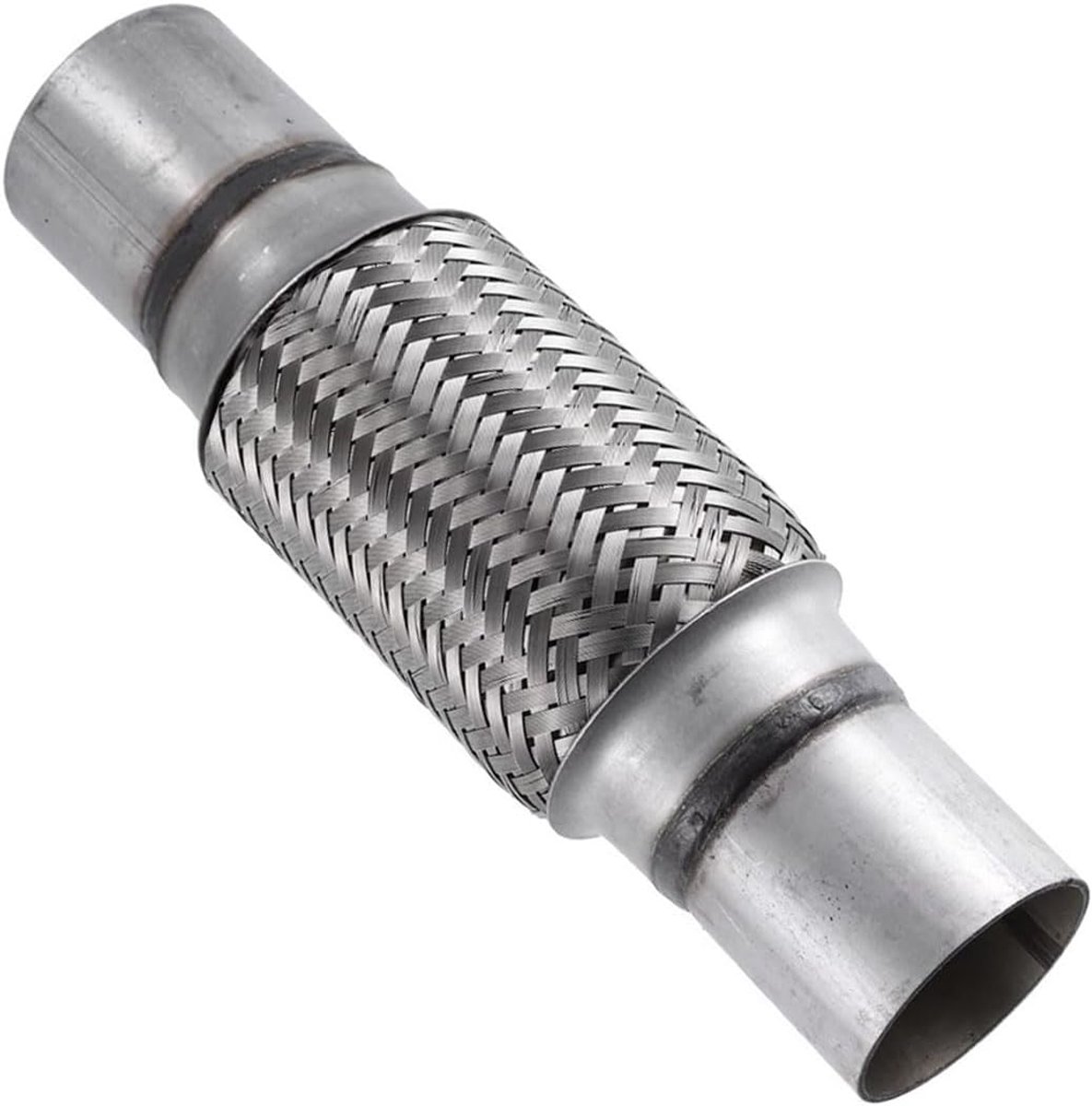 Uitlaat Flexibele Buis 45mm X 150/250mm Uitlaat Flexi Pipe Verbinding Reparatiebuis RVS Reparatie Flex Gevlochten Uitlaatpijp Connector