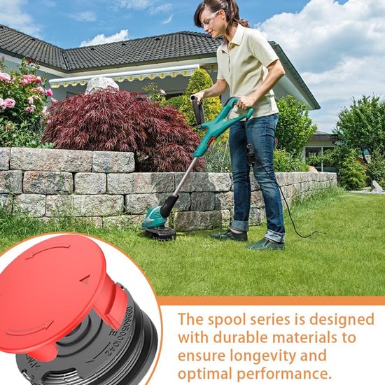 Spoelen voor Bosch ART 36-36 LI, ART24/24+, ART 27/27+, ART 30/30+, reservespoel F016800351 (2 draadspoelen, 1 spoeldeksel) — afbeelding 5