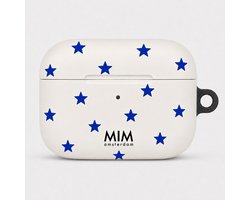 MIM Amsterdam - Starlight - Geschikt voor AirPods Pro 3 - AirPod hoesje - Sterren print - AirPod hoesje met print - Shockproof- Cover voor AirPods - Trendy AirPod case