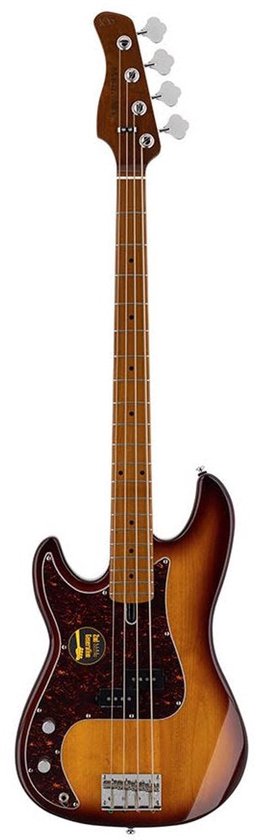 Sire Marcus Miller P5 A4L Tobacco Sunburst linkshandige elektrische basgitaar