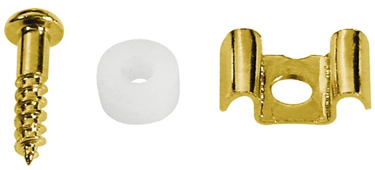 Boston SH-2-G Snarenhouder voor Stallion Gitaren - Goud met Nylon Spacer