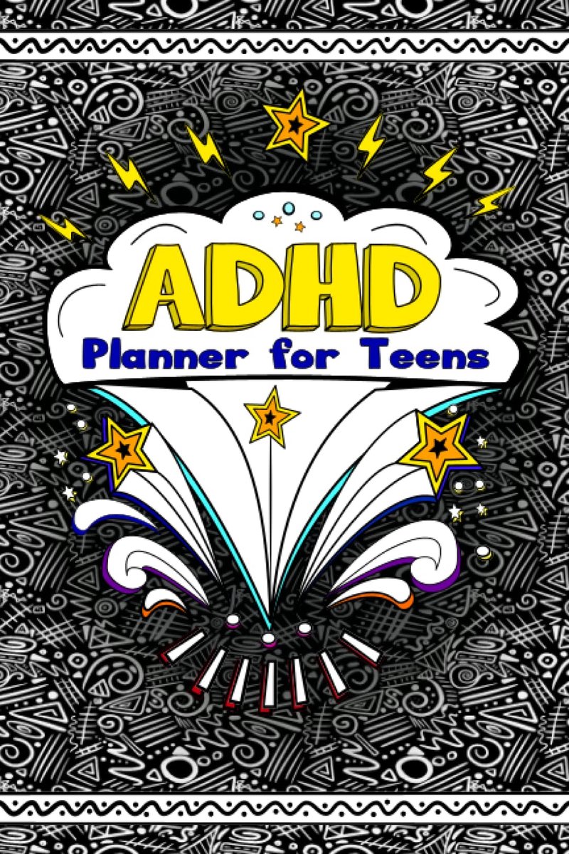 SnelShoppen - ADHD Planner voor Tieners: Eenvoudige Dagelijkse en Wekelijkse Checklist Planner voor Jongens en Meisjes - Organiseer je ADHD Leven met