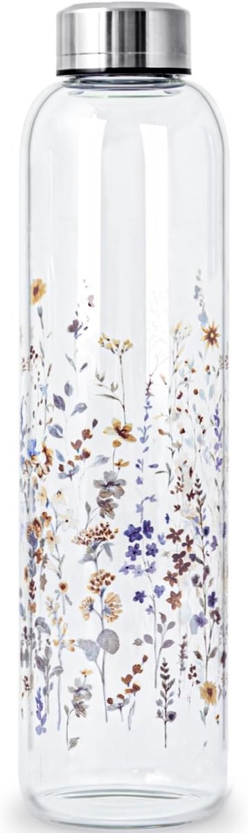 1 liter Waterfles Glas 1l Glazen Fles Bpa-vrij Glazen Drinkfles