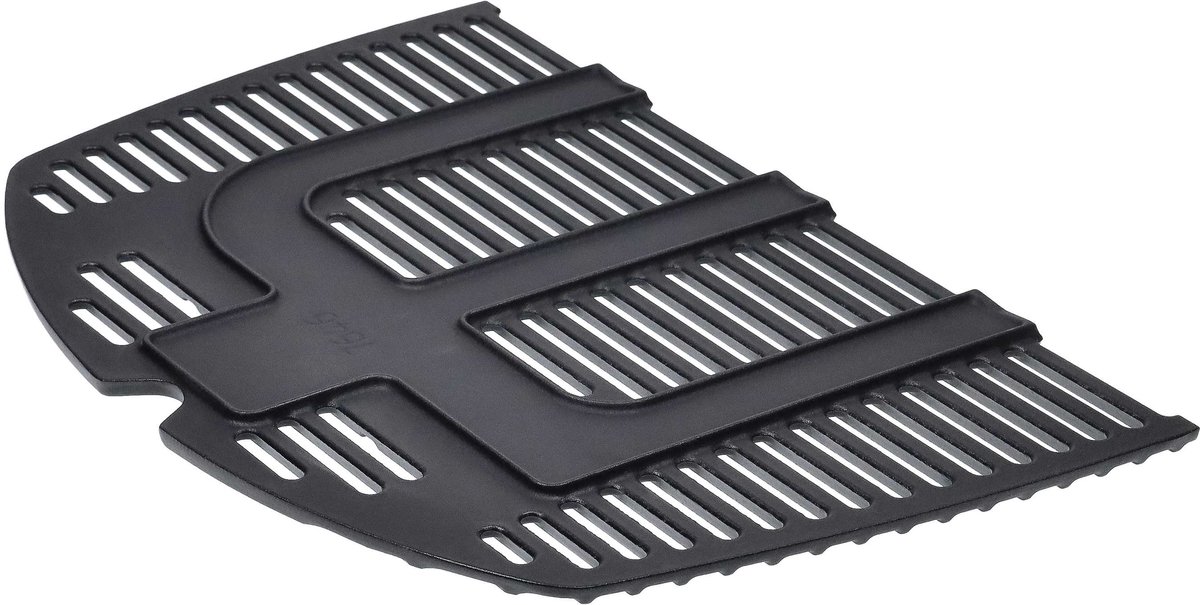 vhbw 2x grillrooster, compatibel met Weber Q320, Q3200, Q3100 gasbarbecue, barbecue – gietijzer 45,8 x 32,1 x 2,8 cm