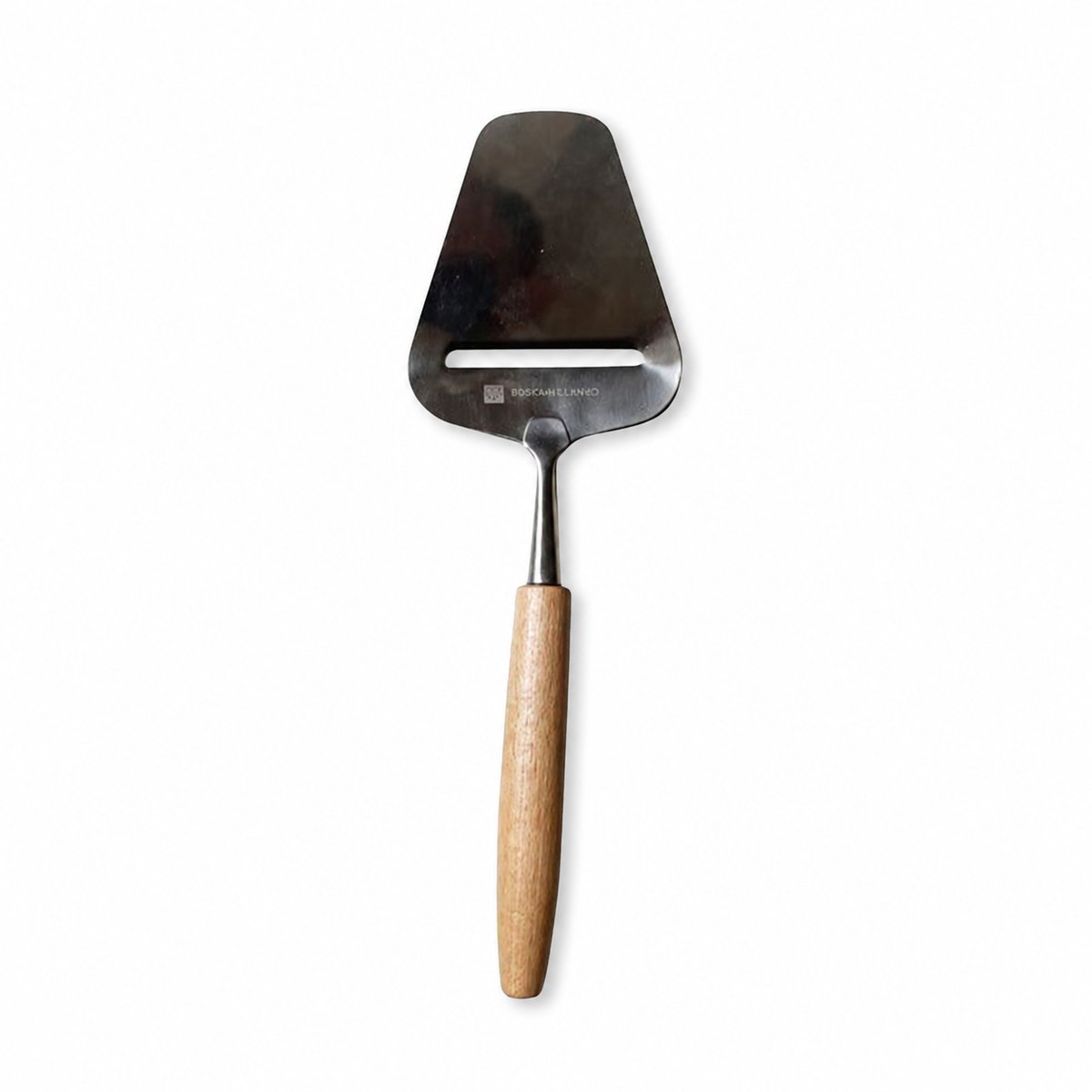 Kaasschaaf Gijs – Beukenhouten Handvat en RVS Snijblad – Voor Harde en Halfharde Kaas – 21 cm