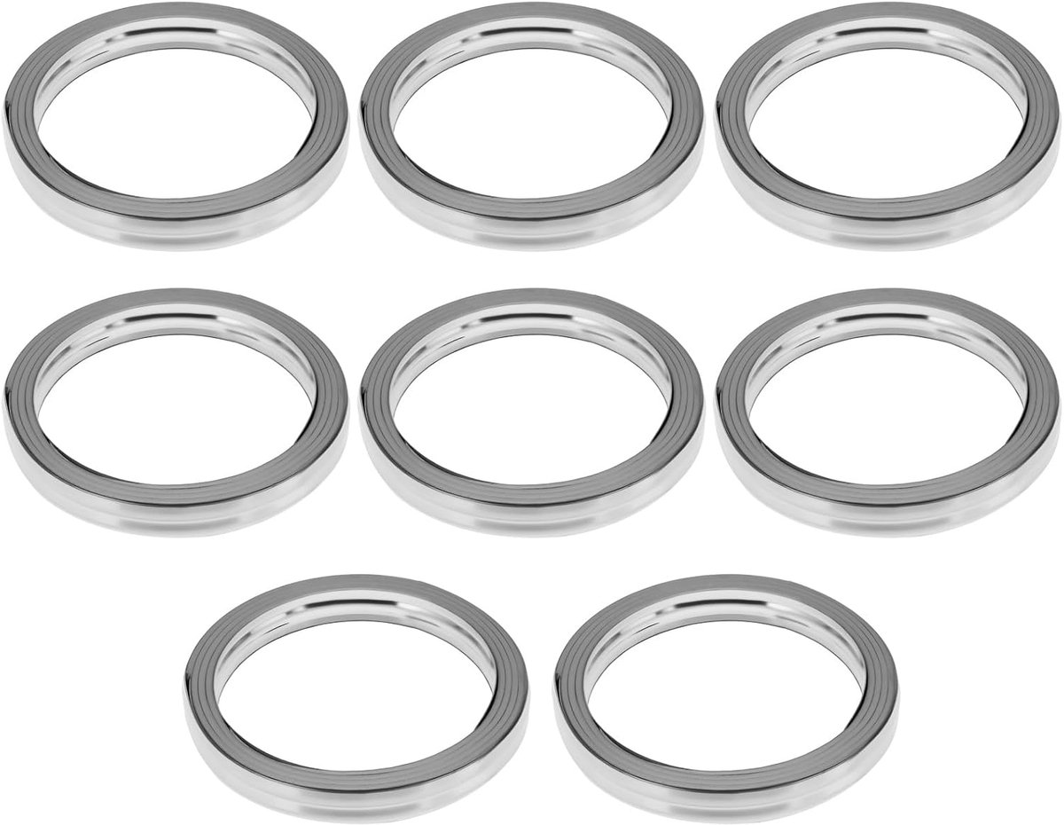 8 Stks Motorfiets Uitlaat Pakking 32x40x5mm Compatibel met YAMAHA XJ 600 S N