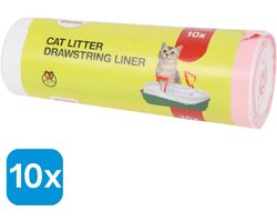 10 Stuks Dumil Kattenbakzakken - 10 x 10 stuks