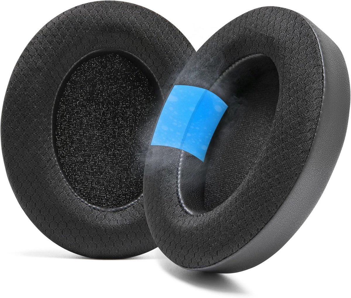 Oorkussens voor Sennheiser HD6XX, HD58X, HD600, HD650, HD660S, HD660S2, HD580, HD565 en meer, gemaakt door Wicked Cushions | Extra comfortabel en koel | Black