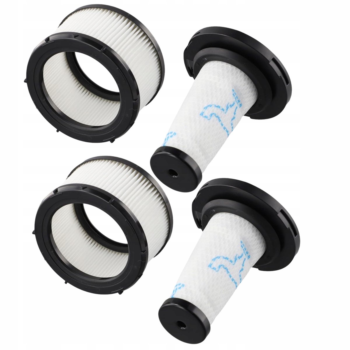 AreoSe - Stofzuigerfilter voor TEFAL X-Force FLEX 9.60 AQUA TY20C4, Tefal X-Nano - 4 stuks