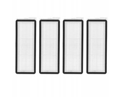 AreoSe - HEPA-filter voor Roborock Q revo S/Pro MaxV/Curve, P20 Pro - 4 stuks