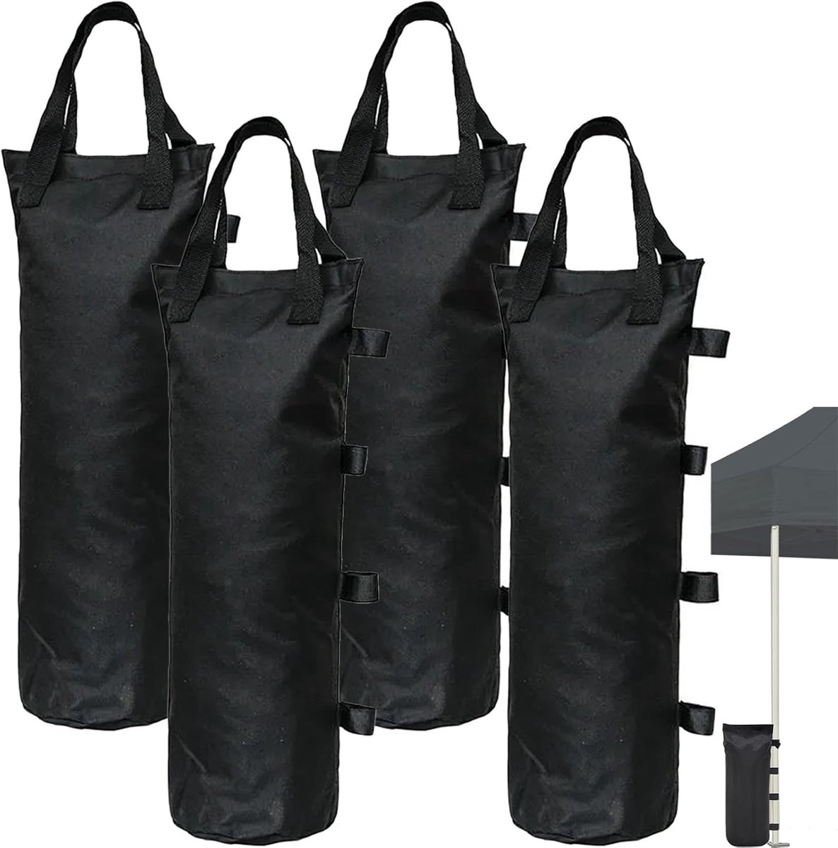 Zandzakken voor Paviljoens - 50 x 20 cm - Oxford 800D - Waterdicht en stabiel - SnelShoppen