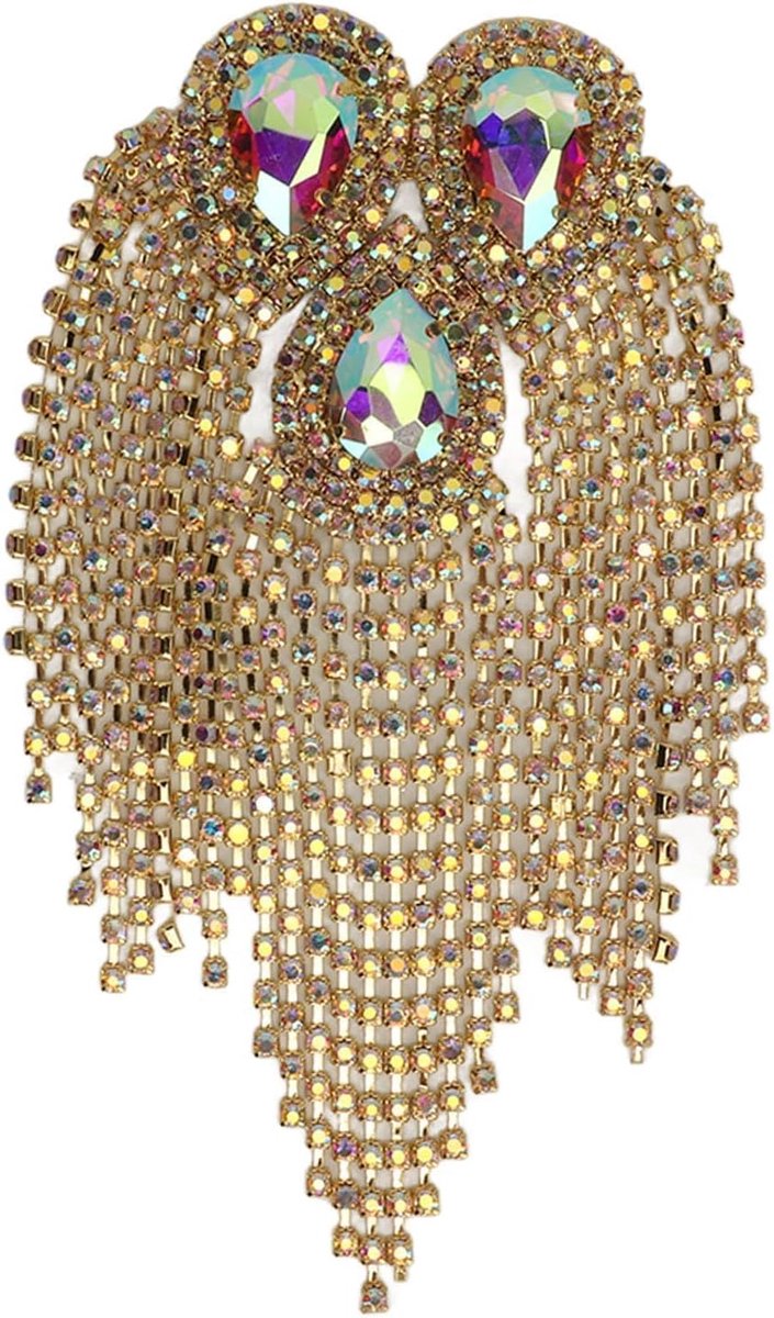 Schouder Epaulet Mode, Unisex Ontwerp met Prachtig voor Feest (gouden)