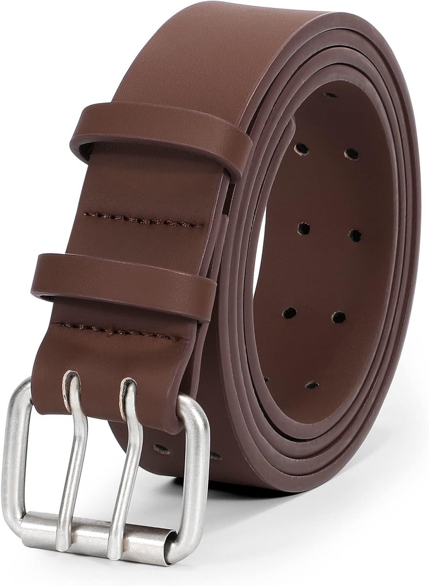 Leren Riem voor Dames - Stijlvolle Gesp, Hoogwaardige Vintage en Modieus Design - Uitstekend voor Jeans, Jeansbroek, Shorts