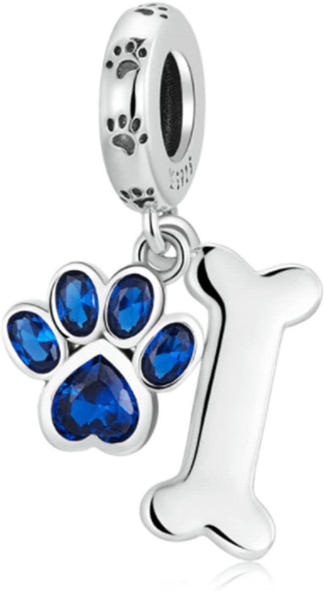 Zhong Vogel Charms Sterling Zilveren Charm Bead Roze Bloem Dier Charms voor Pandora Armbanden
