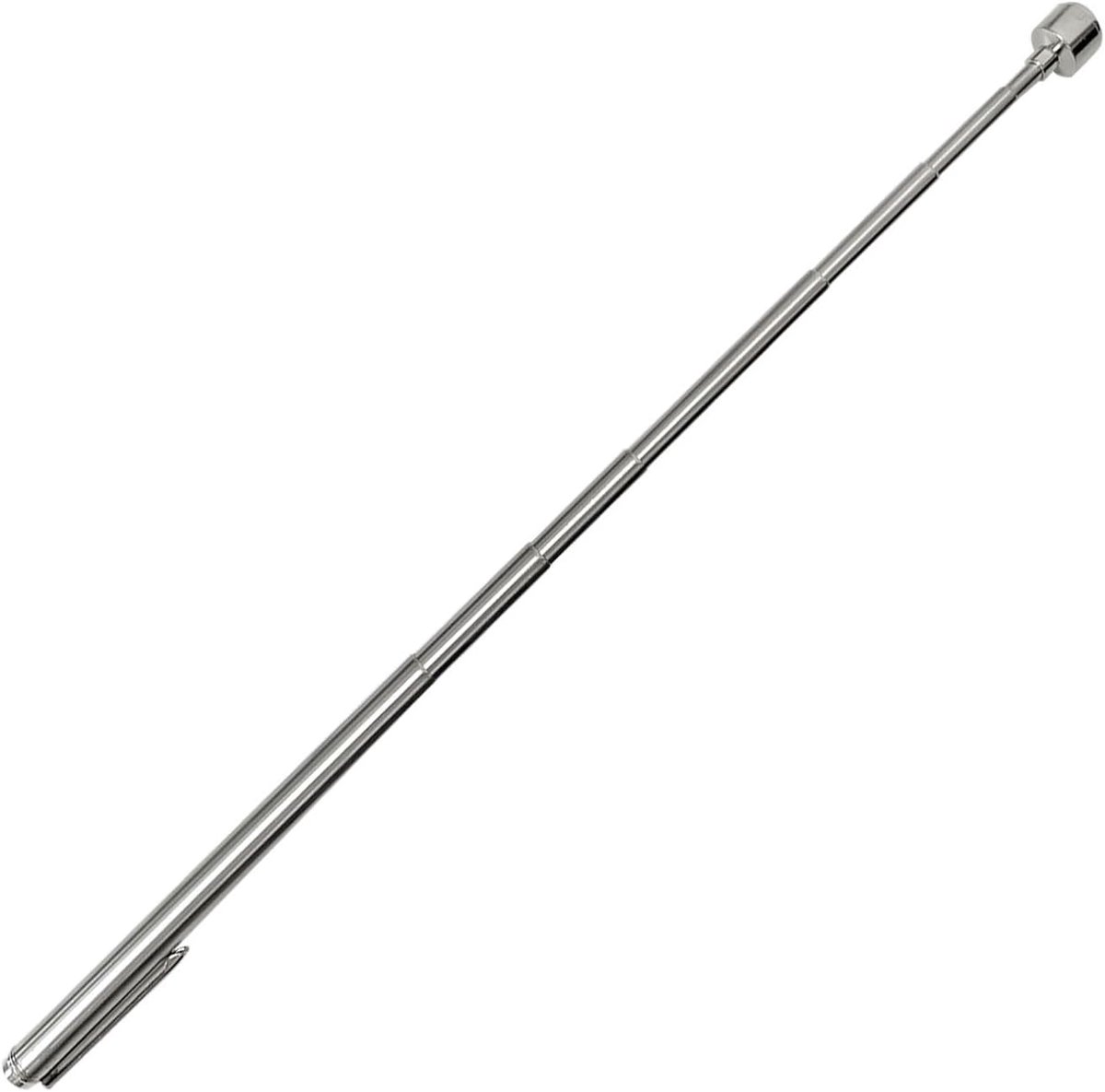 1 stuk magneetstaaf, 63 cm telescopische magneetstaaf, magneet-telescoopstaaf, telescoopmagneet, magneetlifter, magnetisch terugtrekgereedschap, draagbare metalen staaf