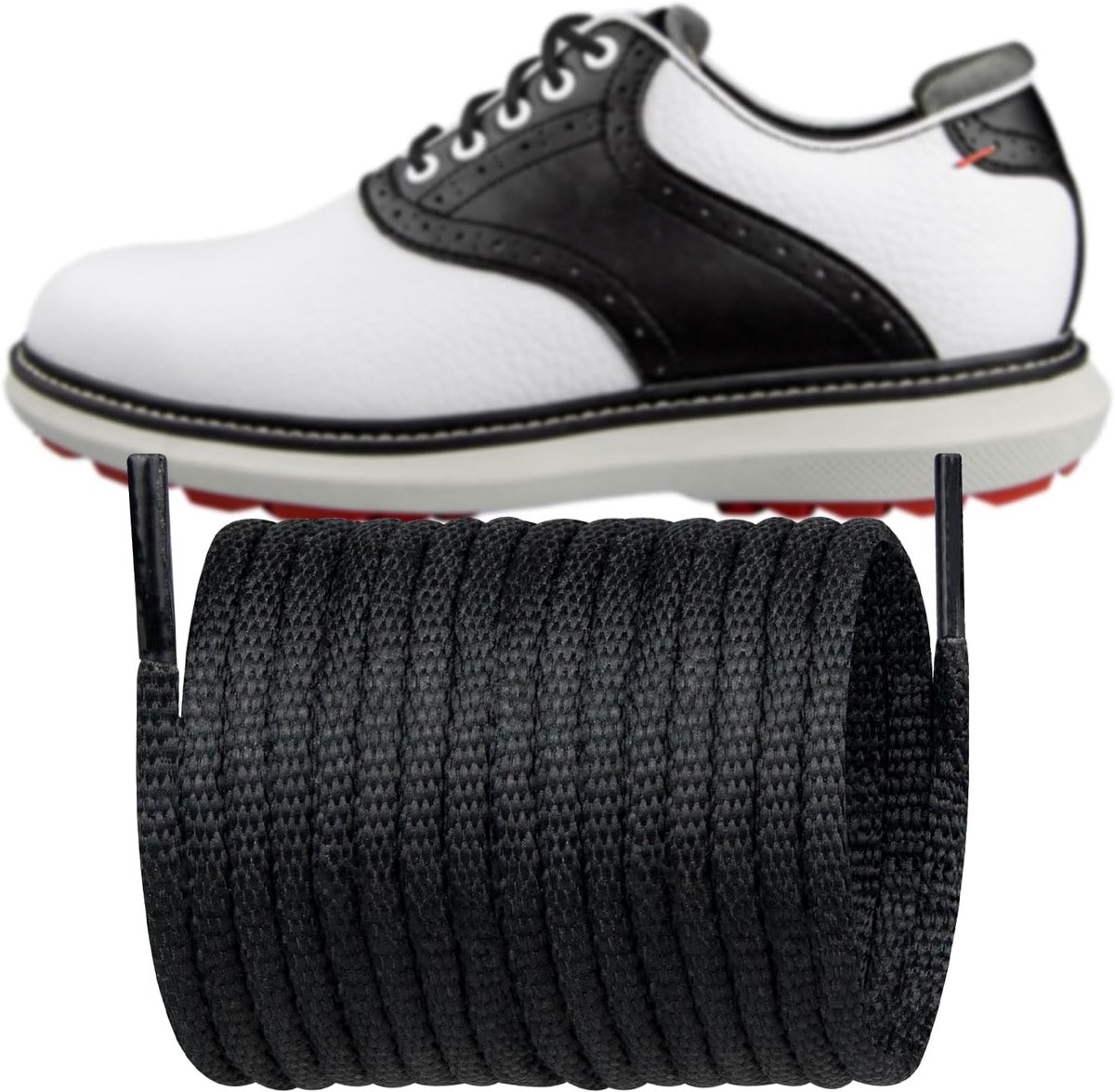 Gewaxte Veters voor FootJoy Golf Oxford Ronde Schoenveters Vervangende Shoelaces Laces voor Kleed Schoenen